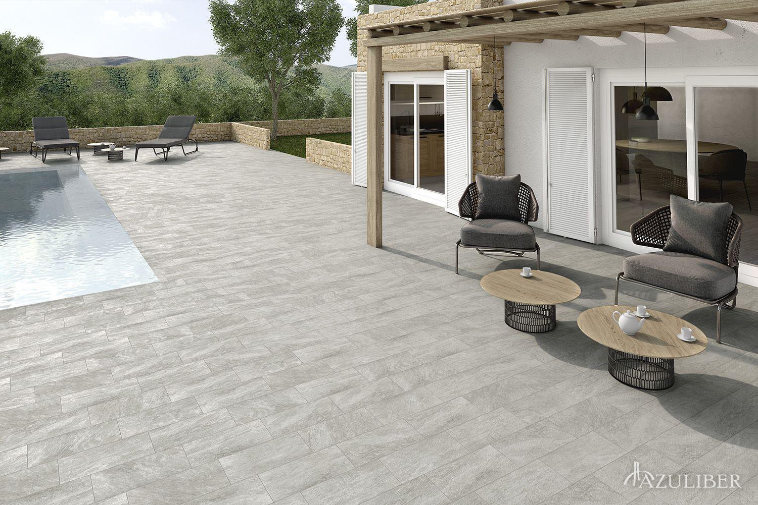 suelo exterior para patio